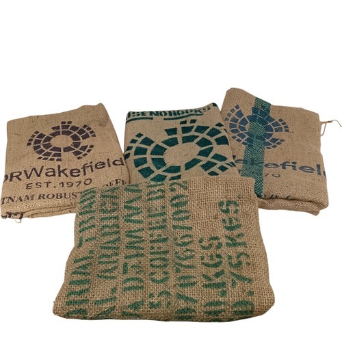 Four large coffee sacks - large,
