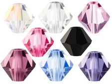 Preciosa Crystal Beads 4mm/6mm