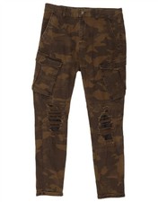 ZARA Mens Distressed Cargo