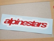 2 X ALPINESTARS STICKERS IN