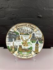 Cannock Chase Staffordshire Plate 26.5 cm Wide Edwardian Fine Bone China