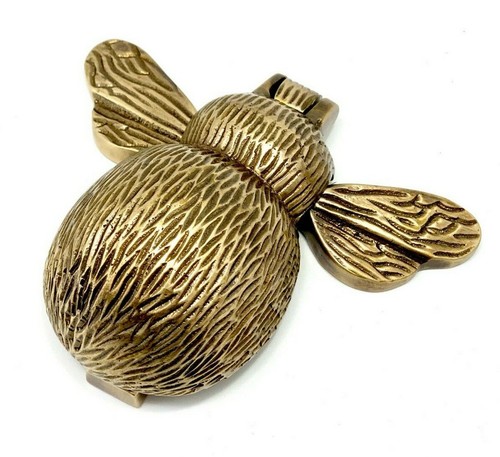 Solid brass bumble bee - brass,
