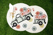 Floral Beaded Embroidered