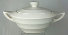 *Rare* WEDGWOOD Moonstone Vintage Keith Murray Designed Art Deco Lidded Tureen