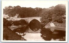 Postcard Aberdeen Brig O' Balgownie Scotland RPPC