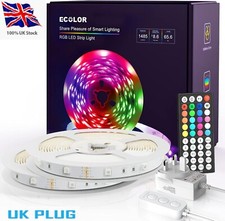 UK PLUG 3-20M LED Strip 5050