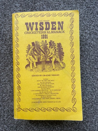 Wisden cricketers almanack - cricketers',