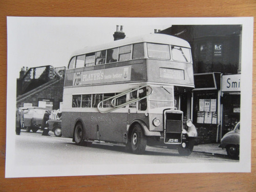 Southdown bus reg jcd 80 - ,