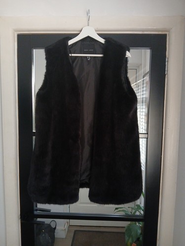 Women faux fur gilet - women's,