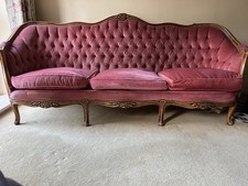 French Style Three Seater Sofa