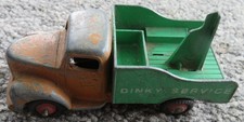 Dinky 25x Commer Breakdown Service Truck Brown & Green Missing Part of Crane