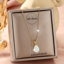 Boho White Blue Opal Water