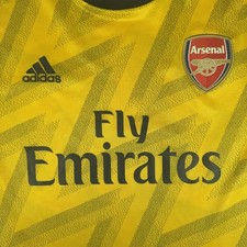 Rare Original Arsenal 2019/2020 Away Football Shirt Mens XL