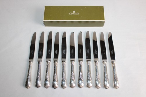 Christofle dessert knives - 11,