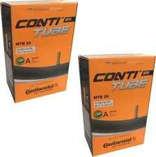 2 x MTB 26" Mountain Bike Inner Tube 26" x 1.75-2.5 Schrader - 40mm 