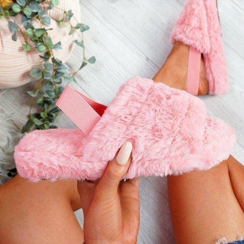 Ladies womens faux fur fluffy - ladies,