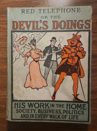 1905 red telephone - "red,