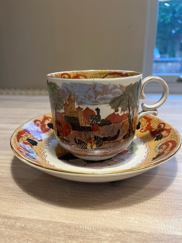 Antique mintons cup saucer - antique, &