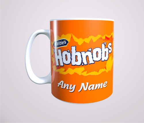 Personalised hobnobs mug - personalised,