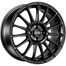 ALLOY WHEEL OZ RACING SUPERTURISMO LM FOR AUDI 100 8X18 5X112 MATT BLACK SILVER
