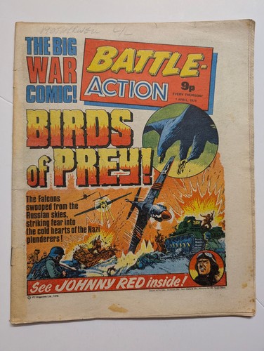 Battle action comic - 1st, april