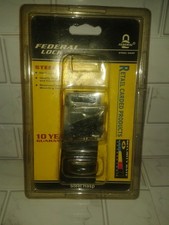 Federal Lock 1055D-BK Steel