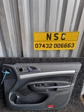 Skoda Octavia Mk2 1Z VRS Hatchback MKII Front Drivers Right OS Side Door Card 