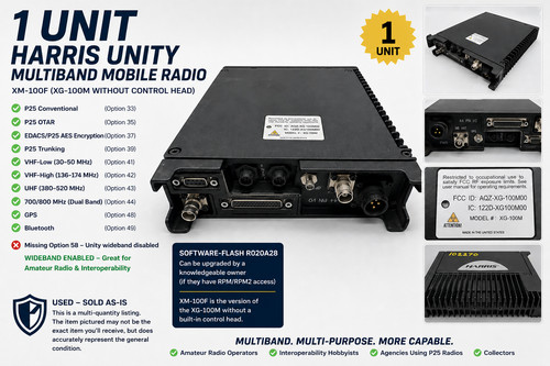 Harris 100f 100m unity - xg-100m,