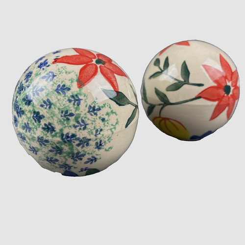 Pier floral design painted - pier,