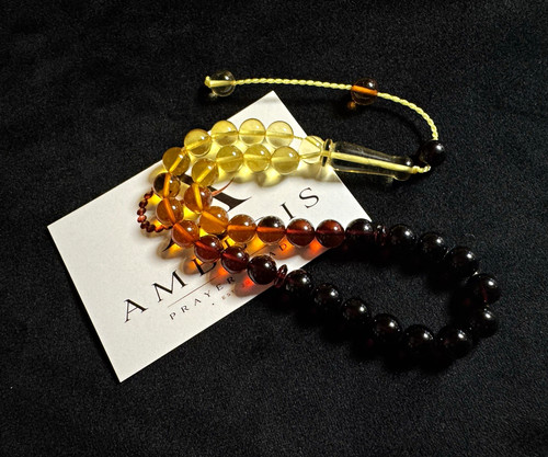 Islamic rosary amber prayer