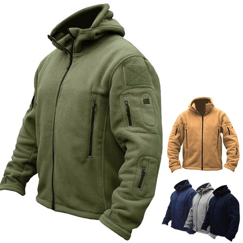 Full zip army - full, hoodie