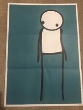Stik - Deep. 2011. Don’t Panic Poster. Limited Edition Print.