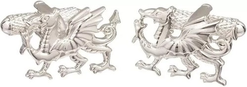 Welsh dragon cufflinks wales - dragon,