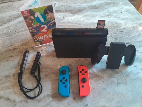 Nintendo switch console blue - switch,