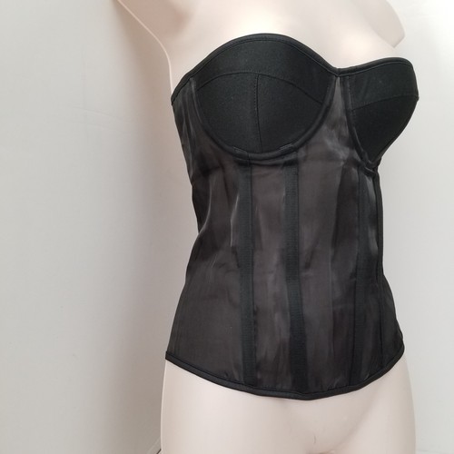 Black mesh lace underwired - up,