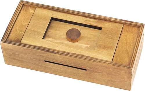 Magic wooden puzzle - wooden, with