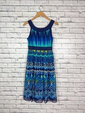 Sangria 100% Silk Blue Women's