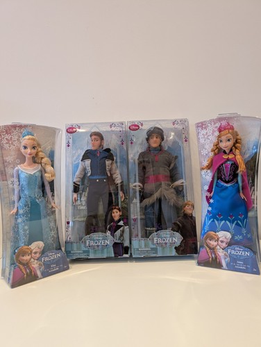 Rare disney store frozen dolls - rare,