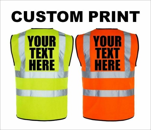 Personalised vis vest - vis,