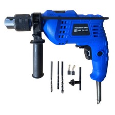 3850W Hammer Drill Heavy Duty Corded Electric Impact Driver with Drill Bit Set