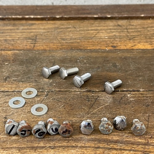 Vintage chainring bolts - vintage,