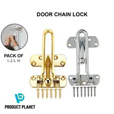 Strong Door Security Guard Restrictor Lock Chain Heavy Duty Safety Catch