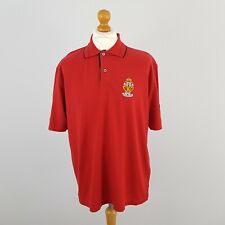 Ashworth Mens Red Short Sleeve