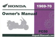 1969-1970 Honda PC50A Scooter