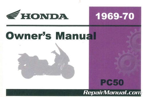 1969 1970 honda pc50a - pc50a, scooter