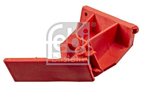 Red left bonnet - left, handle