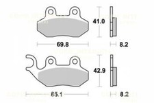 Brake pad sym jet - pad, 50
