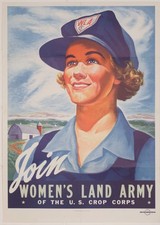 World War Poster Womans Land