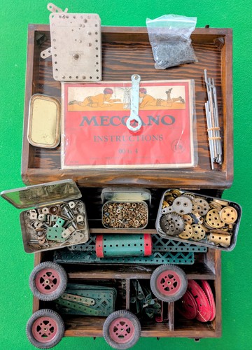 Vintage meccano set c1934 - meccano,