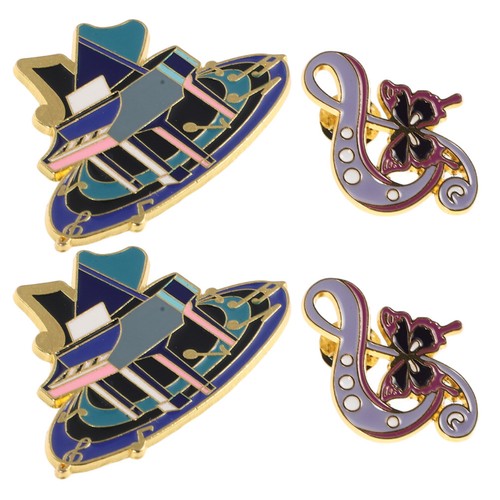 Pieces piano brooch pins - piano, for